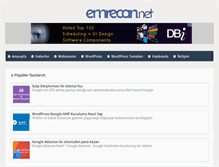 Tablet Screenshot of emrecan.net